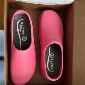 Klogs Hot Pink Women's Slip-On Clogs